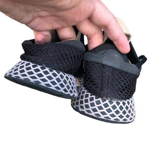 2018 Adidas Deerupt Core Black Clear Lilac Size 6.5 - Picture 11 of 15